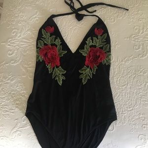 Rose body suit